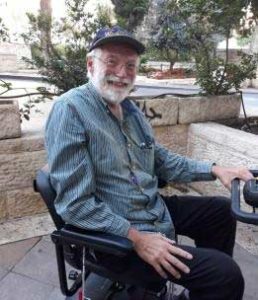 Joel Borrows Motorized Scooter after sudden immobility